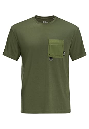 Jack Wolfskin Herren Wanderthirst T-Shirt, Greenwood, XXL von Jack Wolfskin