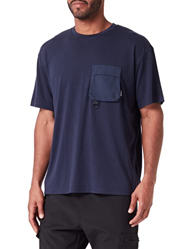 Jack Wolfskin Herren Wanderthirst T-Shirt, Night Blue, XL von Jack Wolfskin