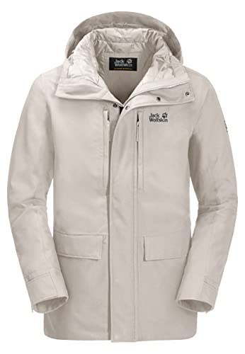 Jack Wolfskin Herren West Coast Jacke, Winter Pearl, M von Jack Wolfskin