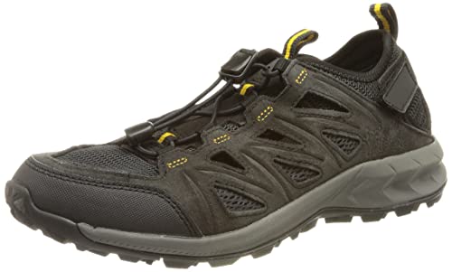 Jack Wolfskin Herren Woodland 2 Hybrid Low M Sneaker, Phantom/Burly Yellow Xt, 41 EU von Jack Wolfskin