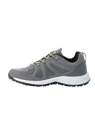 Jack Wolfskin Herren Woodland 2 Texapore Low M, Pebble Grey, 47 EU von Jack Wolfskin