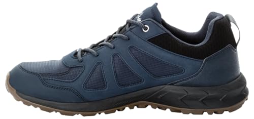 Jack Wolfskin Herren Woodland 2 Texapore Low M Wanderschuh, Night Blue, 44 EU von Jack Wolfskin