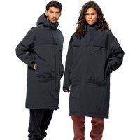 Jack Wolfskin Heumarkt 2L Parka Unisex Wasserdichter Wintermantel XXL schwarz granite black von Jack Wolfskin