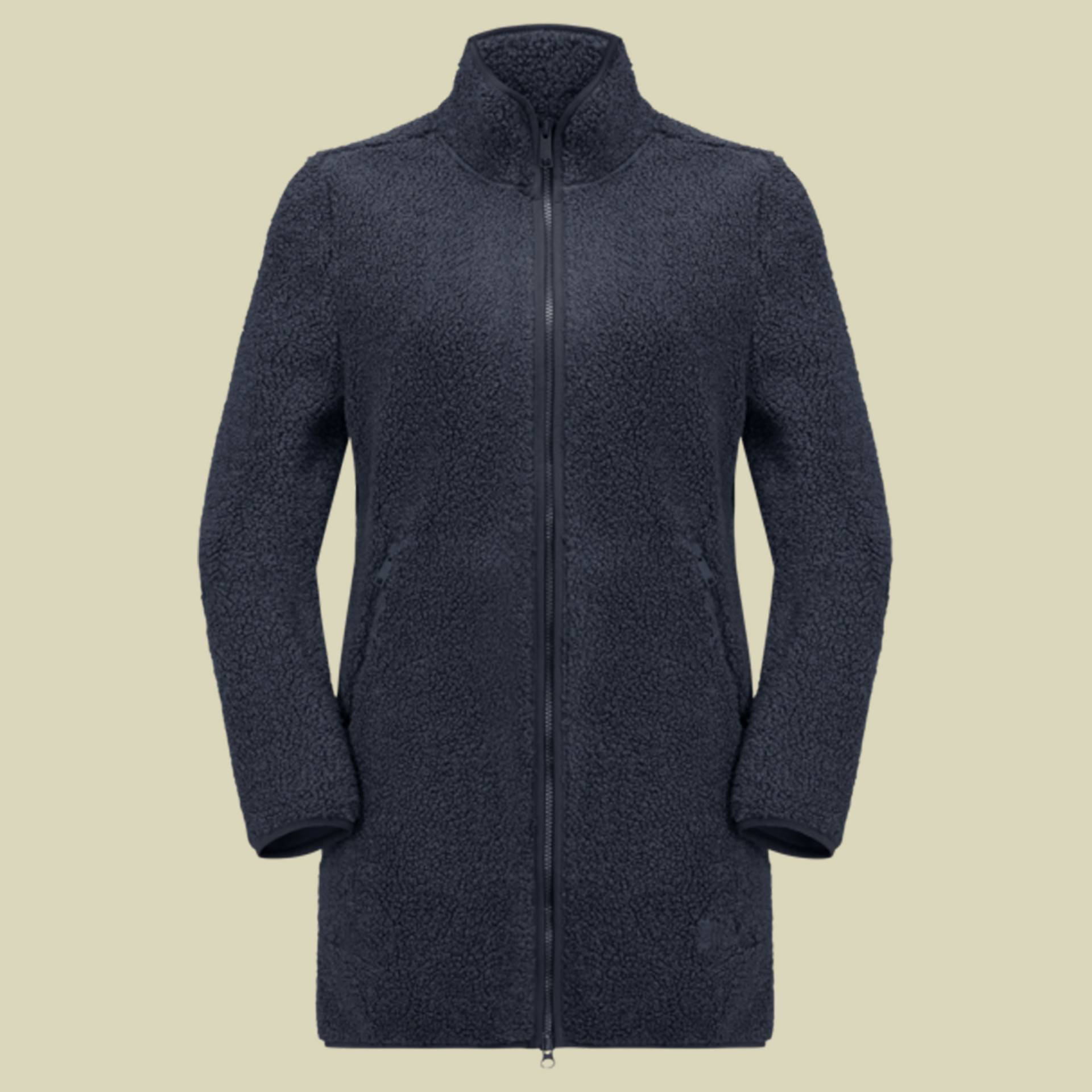 High Curl Coat Women Größe XS Farbe night blue von Jack Wolfskin