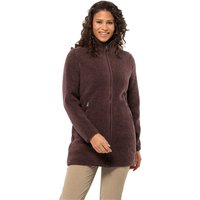 Jack Wolfskin High Curl Coat Women Fleecemantel Damen S boysenberry boysenberry von Jack Wolfskin