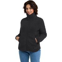 Jack Wolfskin High Curl Jacket Women Fleecejacke Damen L black black von Jack Wolfskin