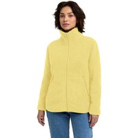 Jack Wolfskin High Curl Jacket Women Fleecejacke Damen M yellow lemon ice von Jack Wolfskin