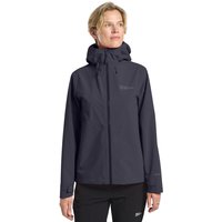 Jack Wolfskin Highest Peak 3L Jacket Women Hardshell-Regenjacke Damen XXL grey,black Graphite von Jack Wolfskin