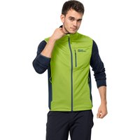 Jack Wolfskin Highest Peak Vest Men Softshellweste Herren S fresh green fresh green von Jack Wolfskin