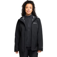 Jack Wolfskin Highland Hill 3in1 Jacket Women Wasserdichte Regenjacke mit 3-in-1 System Damen S grey Phantom von Jack Wolfskin