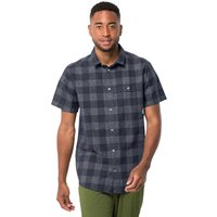 Jack Wolfskin Highlands Shirt Men Kurzarm Wanderhemd Herren S miscellaneous,blue Night Blue Checks von Jack Wolfskin