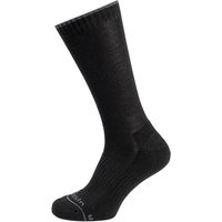 Jack Wolfskin Hike Merino Sock CL C Merino-Socken 47-49 black black von Jack Wolfskin