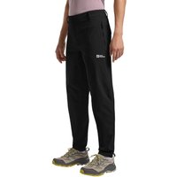 Jack Wolfskin Hikeout Pants Men Trekking-Hose mit Sonnenschutz Herren 48L black black von Jack Wolfskin