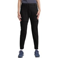 Jack Wolfskin Hikeout Zip Away Pants Women Trekking-Hose mit Sonnenschutz Damen 34 black black von Jack Wolfskin