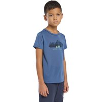 Jack Wolfskin Hiking Graphic T-Shirt Kids Funktionsshirt Kinder 116 multi color PRINT evening sky von Jack Wolfskin
