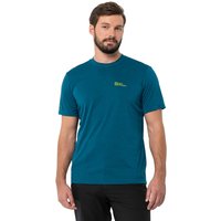 Jack Wolfskin Hiking S/S Graphic T-Shirt Men Funktionsshirt Herren L blue daze blue daze von Jack Wolfskin