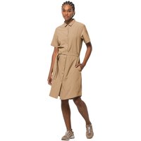 Jack Wolfskin Holiday Midi Dress Sommerkleid Damen S beige sand storm von Jack Wolfskin