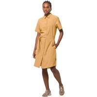 Jack Wolfskin Holiday Midi Dress Sommerkleid Damen XL honey yellow honey yellow von Jack Wolfskin