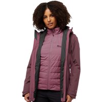 Jack Wolfskin Hunberg 3in1 Jacket Women 3 in 1 Jacke Damen XL red raisin von Jack Wolfskin