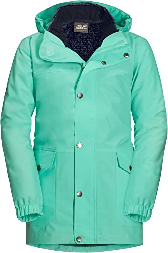 Jack Wolfskin ICY Falls 3IN1 Jacket Girls Electric Green - 128 von Jack Wolfskin