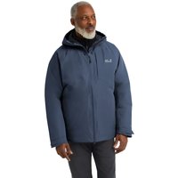 Jack Wolfskin Icecape 2L Down Ins Jacket Men RDS Wasserdichte Daunenjacke Herren L blue midnight sky von Jack Wolfskin