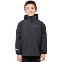 Jack Wolfskin Iceland 3in1 Jacket Kids 3-in-1 Jacke Kinder 140 grey,black Phantom von Jack Wolfskin