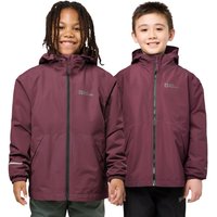 Jack Wolfskin Iceland 3in1 Jacket Kids 3-in-1 Jacke Kinder 140 purple amaranth von Jack Wolfskin
