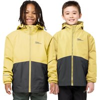Jack Wolfskin Iceland 3in1 Jacket Kids 3-in-1 Jacke Kinder 140 yellow lemon ice von Jack Wolfskin