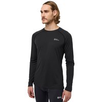Jack Wolfskin Infinite Light LS Men Langarm Funktionsshirt Herren M black black von Jack Wolfskin