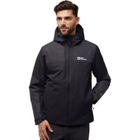 Jack Wolfskin Jasper Ins Jacket Men Wasserdichte Winterjacke Herren XL black black von Jack Wolfskin