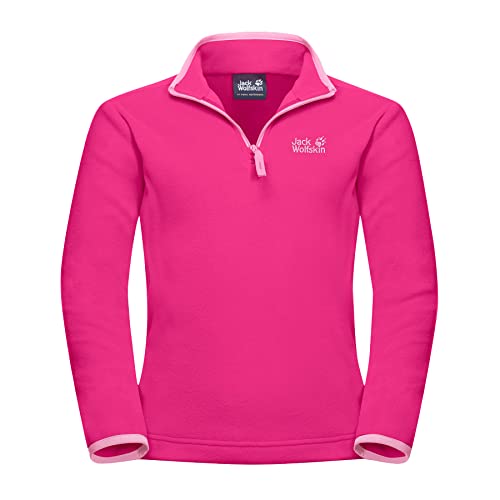 Jack Wolfskin Jungen Gecko Pullover, Pink Peony, 104 von Jack Wolfskin