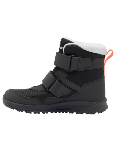 Jack Wolfskin Jungen Polar Bear-b Texapore Mid Vc K Winterstiefel, Phantom, 28 EU von Jack Wolfskin