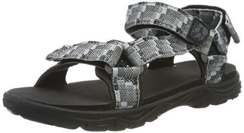 Jack Wolfskin Jungen Seven SEAS 2 B Sport Sandalen, Grau (Pebble Grey 6505), 30 EU von Jack Wolfskin