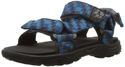 Jack Wolfskin Jungen Seven SEAS 2 B Sport Sandalen, Blau (Glacier Blue 1121), 26 EU von Jack Wolfskin