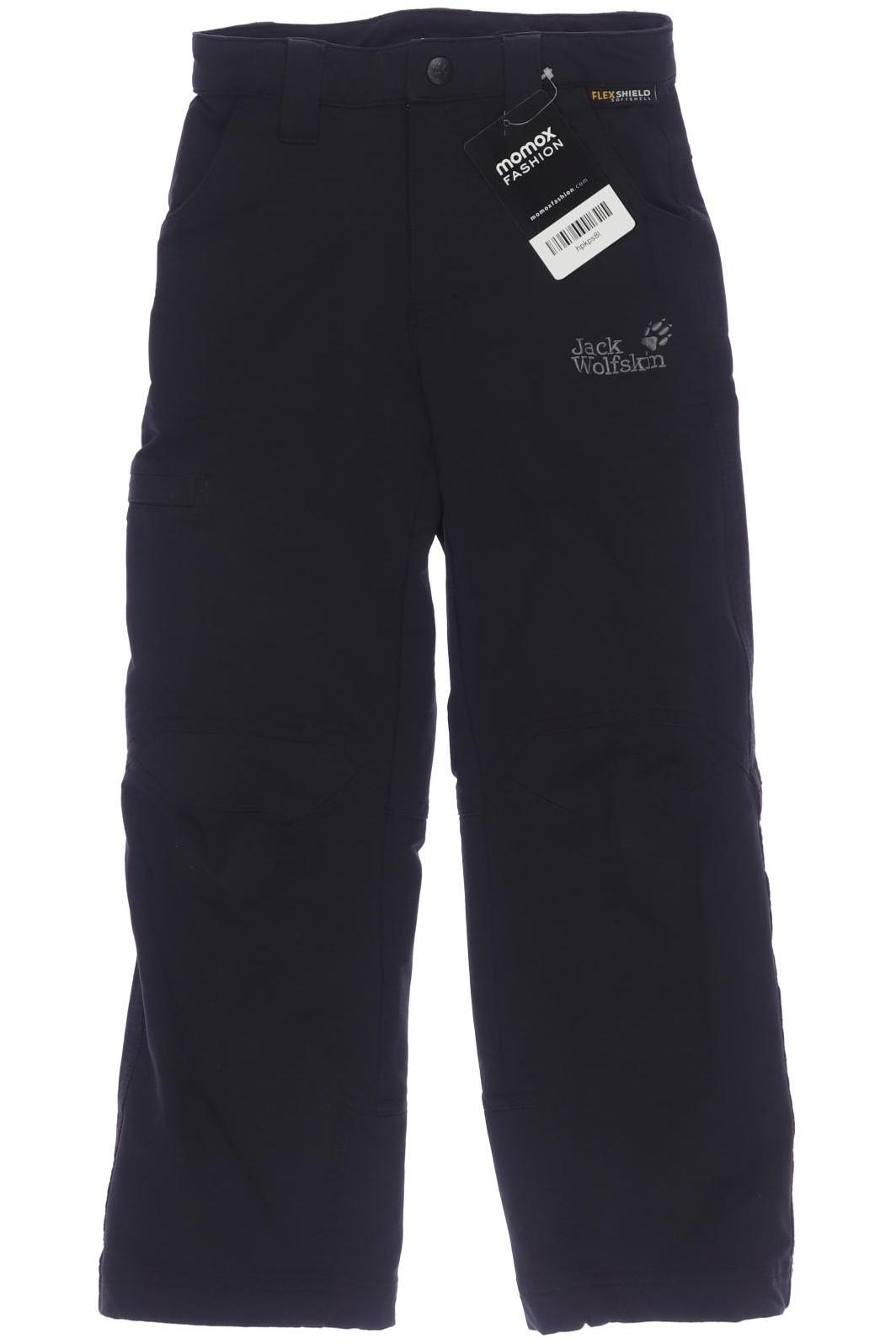 Jack Wolfskin Jungen Stoffhose, schwarz von Jack Wolfskin