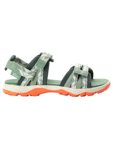 Jack Wolfskin Jungen Unisex Kinder 2 IN 1 K Sandale, Mint Leaf, 27 EU von Jack Wolfskin