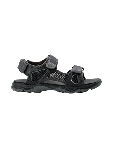 Jack Wolfskin Jungen Unisex Kinder TARACO Beach K Sandale, Black, 30 EU von Jack Wolfskin