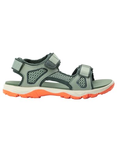 Jack Wolfskin Jungen Unisex Kinder TARACO Beach K Sandale, Mint Leaf, 27 EU von Jack Wolfskin
