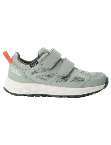 Jack Wolfskin Jungen Unisex Kinder Woodland 2 Texapore Low VC K Walking-Schuh, Mint Leaf, 29 EU von Jack Wolfskin