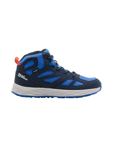 Jack Wolfskin Jungen Unisex Kinder Woodland 2 Texapore MID K Wanderschuh, Night Blue, 30 EU Jack Wolfskin Jungen Unisex Kinder Woodland 2 Texapore MID K Wanderschuh, Night Blue, 30 EU von Jack Wolfskin
