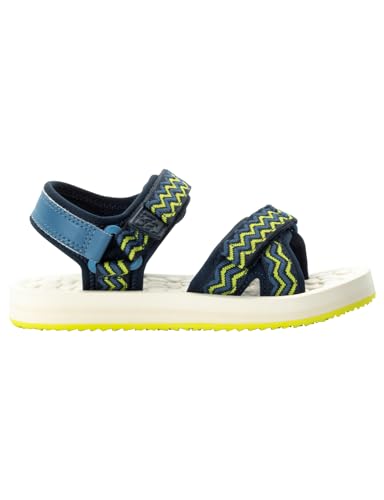 Jack Wolfskin Jungen Unisex Kinder Zulu VC K Sandale, Elemental Blue, 26 EU von Jack Wolfskin