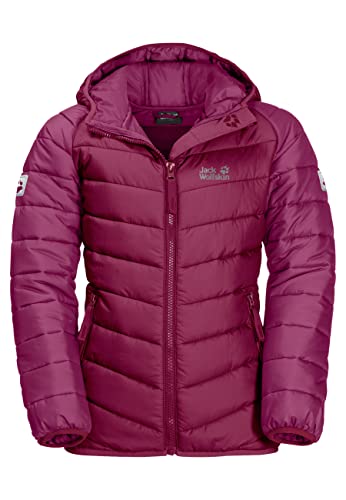 Jack Wolfskin Jungen Zenon Jacke, Dark Ruby, 140 von Jack Wolfskin