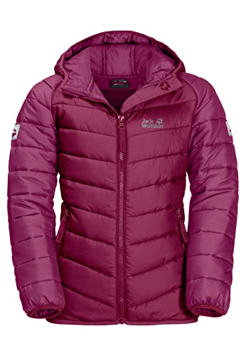 Jack Wolfskin Jungen Zenon Jacke, Dark Ruby, 176 von Jack Wolfskin