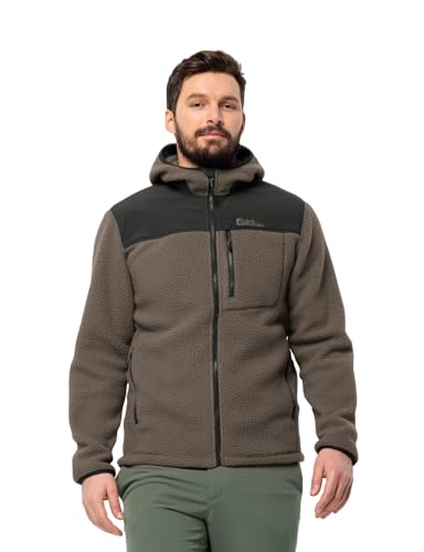 Jack Wolfskin KAMMWEG PILE FZ M cold coffee, 2XL von Jack Wolfskin