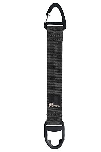 Jack Wolfskin Unisex Key CHAIN-8007611 Schlüsselanhänger, Granite Black, One Size von Jack Wolfskin