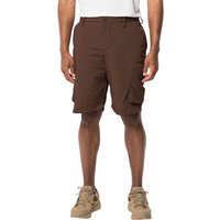 Jack Wolfskin Kalahari Cargo Men Kurze Hose Herren 46 braun dark mahogany von Jack Wolfskin