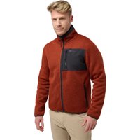 Jack Wolfskin Kaminfeuer Jacket Men Fleecejacke Herren L red intense rust von Jack Wolfskin