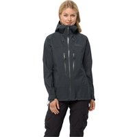 Jack Wolfskin Kammweg 3L Jacket Women Regenjacke Damen L phantom phantom von Jack Wolfskin