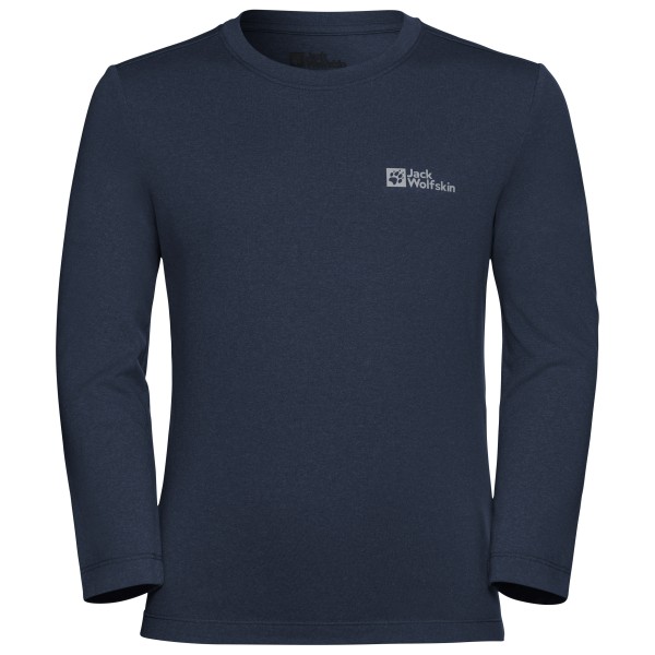 Jack Wolfskin - Kid's Actamic Longsleeve - Longsleeve Gr 128 blau von Jack Wolfskin