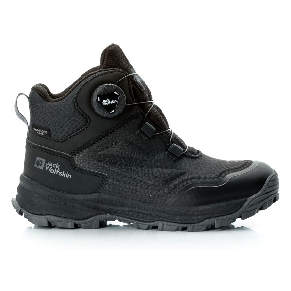 Jack Wolfskin - Kid's Cyrox Texapore Dial Mid - Wanderschuhe Gr 35 schwarz von Jack Wolfskin